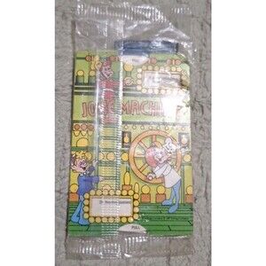 Vintage 1987 Kellogg's Rice Krispies Cereal  Joke Machine Card In Plastic Wrap
